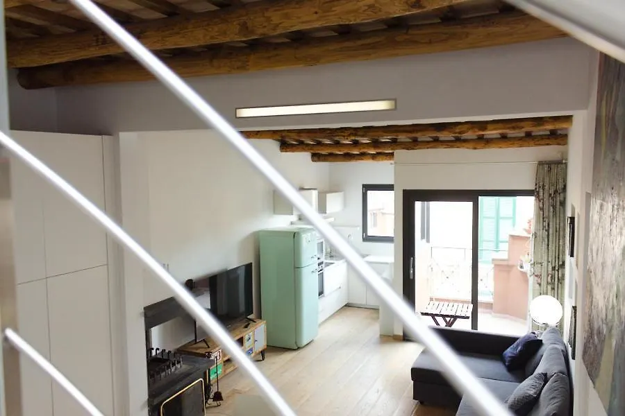 Apartment Stylish Penthouse With Terrace In Trastevere Rome
